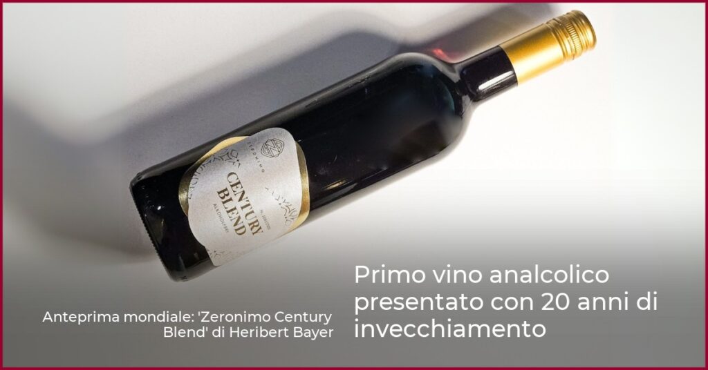Primo vino analcolico presentato con 20 anni di invecchiamento