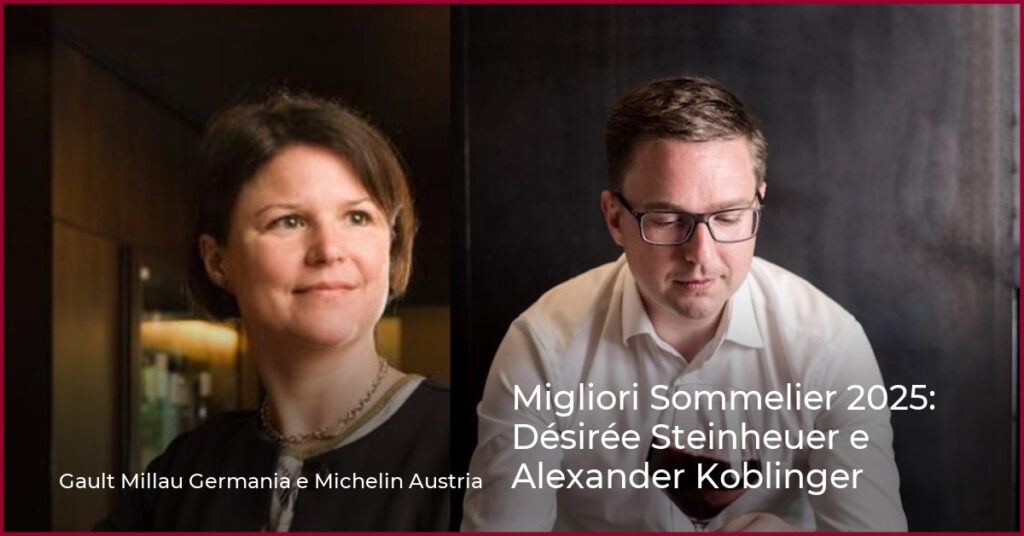 Migliori Sommelier 2025: Désirée Steinheuer e Alexander Koblinger