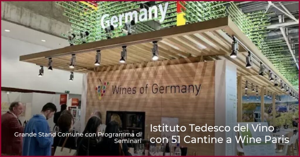 Istituto Tedesco del Vino con 51 Cantine a Wine Paris