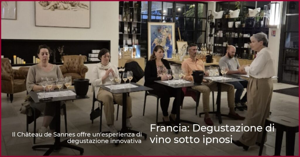 Francia: Degustazione di vino sotto ipnosi