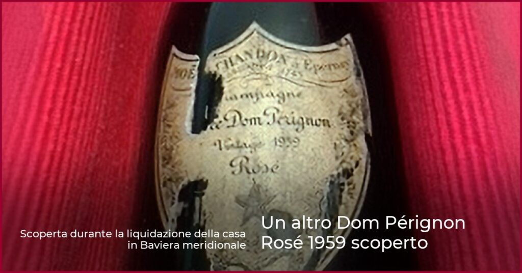 Un altro Dom Pérignon Rosé 1959 scoperto