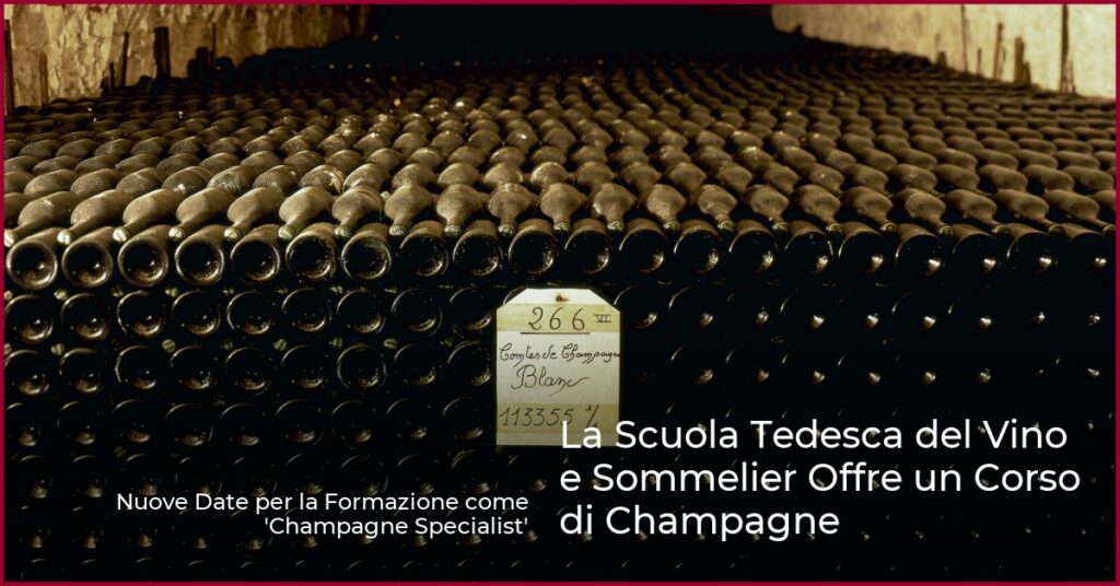 La Scuola Tedesca del Vino e Sommelier Offre un Corso di Champagne