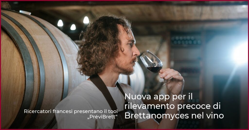 Nuova app per il rilevamento precoce di Brettanomyces nel vino
