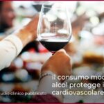 Il consumo moderato di alcol protegge il sistema cardiovascolare