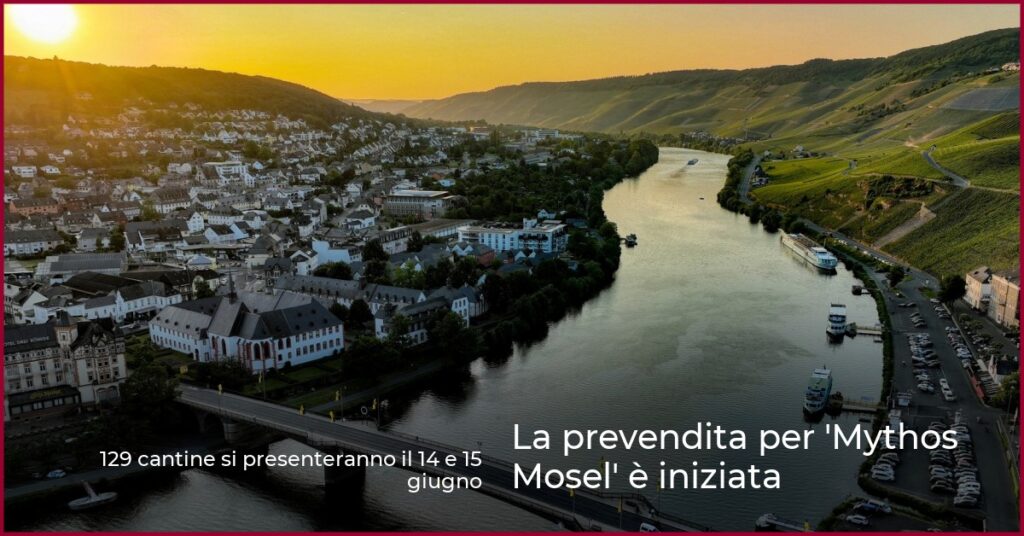 La prevendita per 'Mythos Mosel' è iniziata – 129 cantine si presenteranno il 14 e 15 giugno