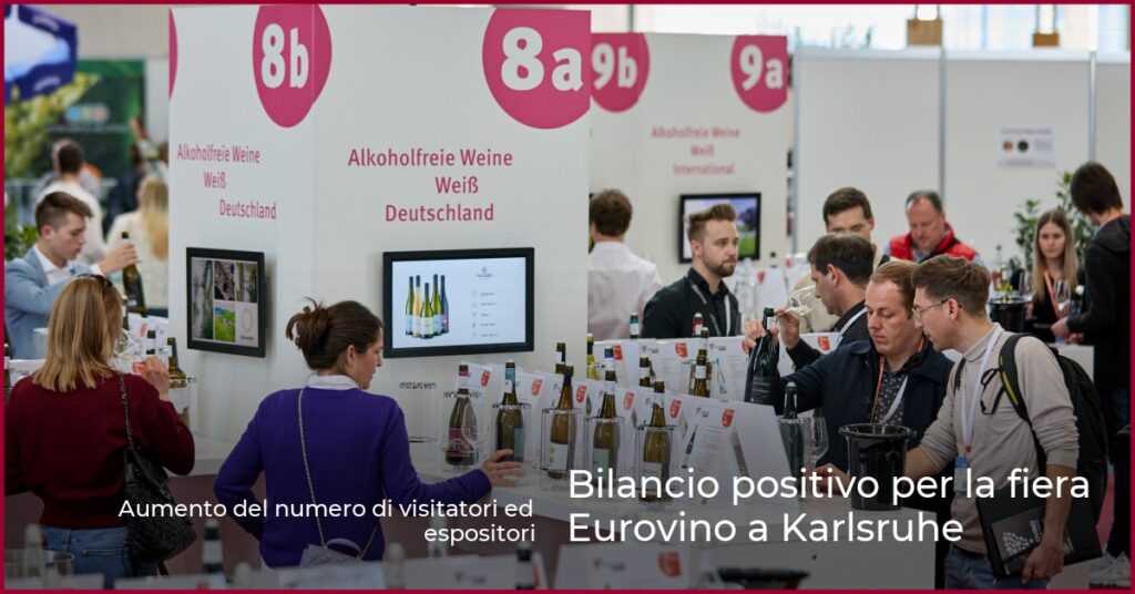 Bilancio positivo per la fiera Eurovino a Karlsruhe