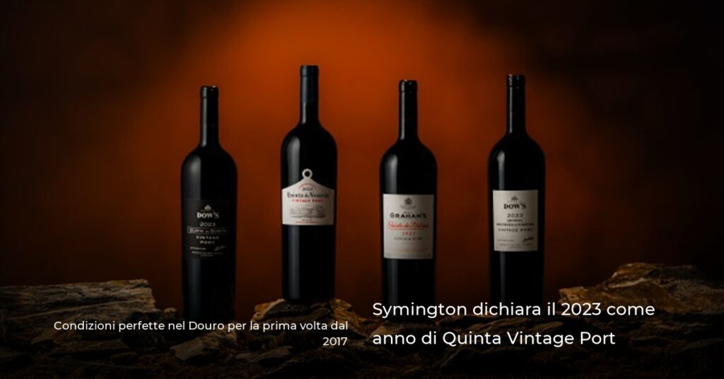 Symington dichiara il 2023 come anno di Quinta Vintage Port