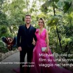 Michael Bublé promuove un film su una sommelier in viaggio nel tempo