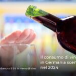Il consumo di vino pro capite in Germania scende dell’8% nel 2024