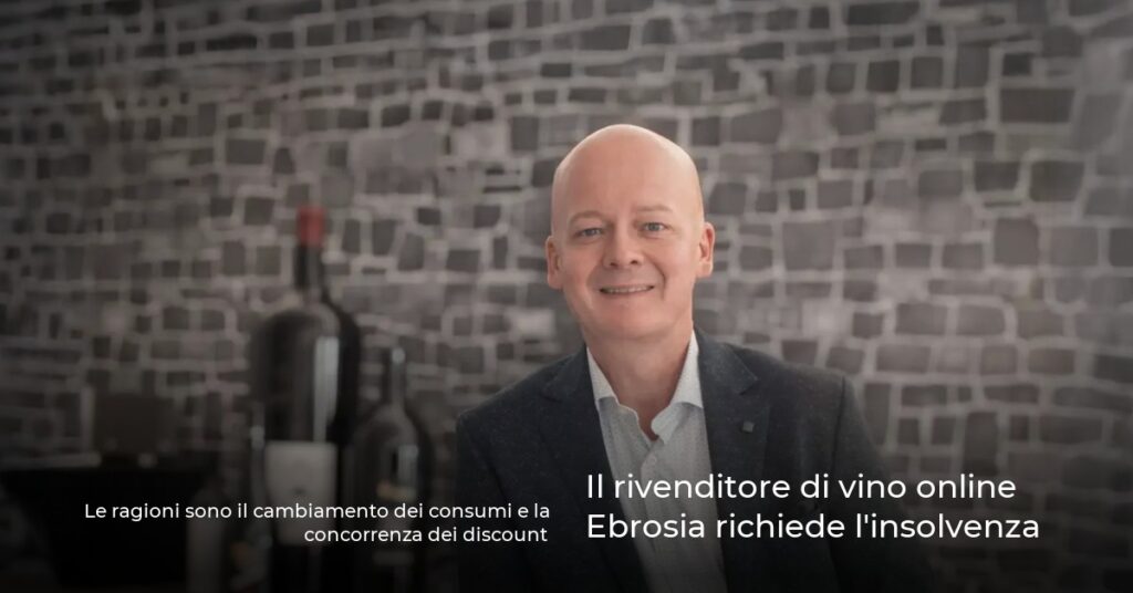 Il rivenditore di vino online Ebrosia richiede l’insolvenza
