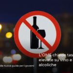 L’OMS chiede tasse più elevate su vino e bevande alcoliche