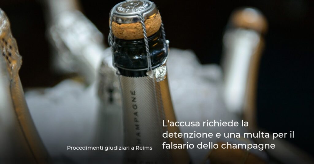 L’accusa richiede la detenzione e una multa per il falsario dello champagne