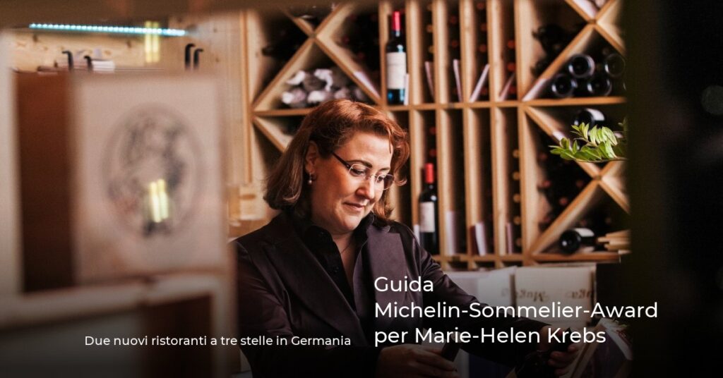 Guida Michelin-Sommelier-Award per Marie-Helen Krebs