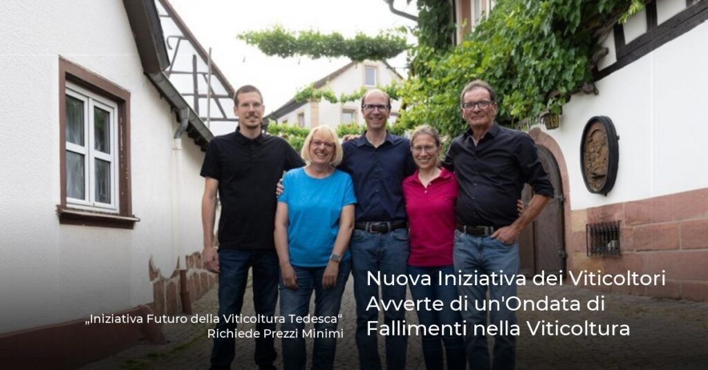 Nuova Iniziativa dei Viticoltori Avverte di un’Ondata di Fallimenti nella Viticoltura