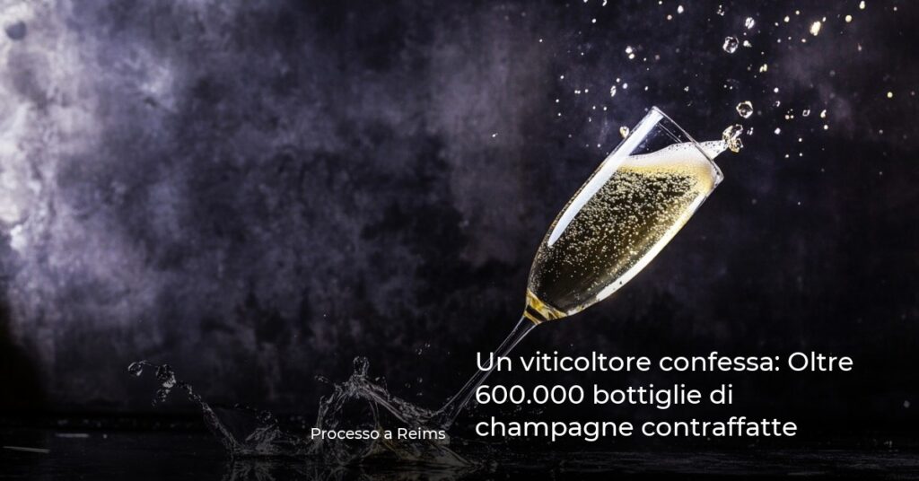 Un viticoltore confessa: Oltre 600.000 bottiglie di champagne contraffatte