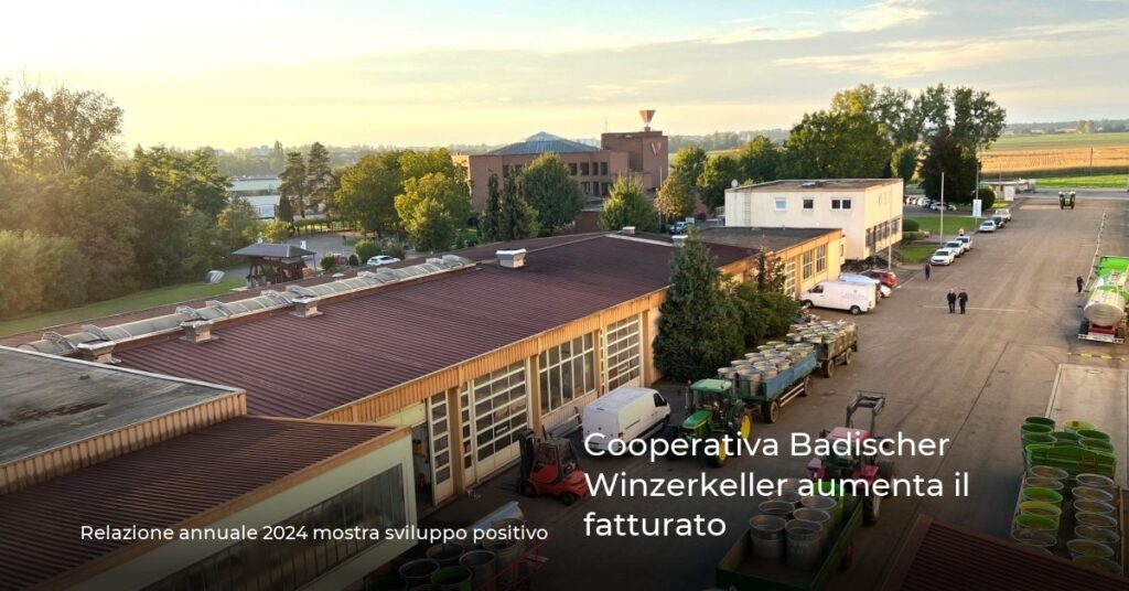 Cooperativa Badischer Winzerkeller aumenta il fatturato