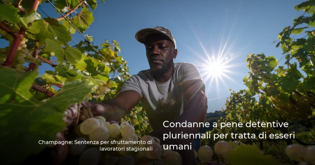 Condanne a pene detentive pluriennali per tratta di esseri umani