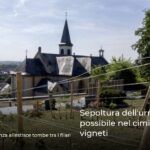 Sepoltura dell’urna ora possibile nel cimitero tra i vigneti