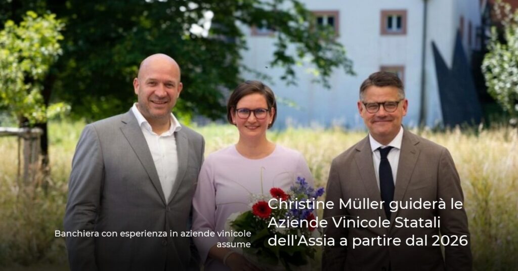 Christine Müller guiderà le Aziende Vinicole Statali dell’Assia a partire dal 2026