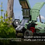Il robot solare combatte la muffa con l’IA e la luce UV