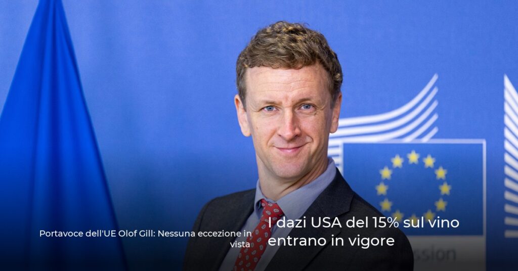 I dazi USA del 15% sul vino entrano in vigore