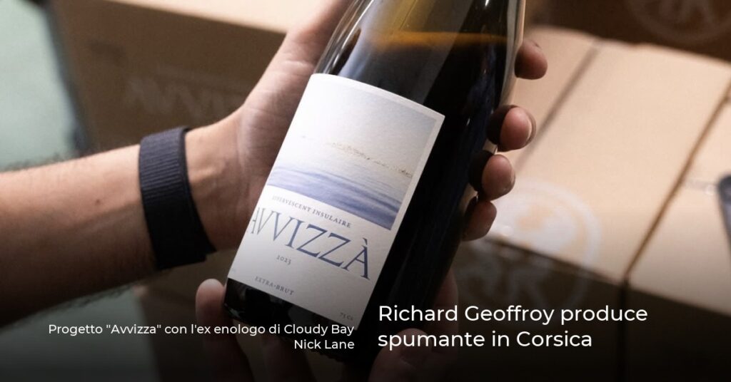 Richard Geoffroy produce spumante in Corsica